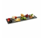 Bandeja de Aperitivos Negro Pizarra 50 x 0,5 x 15 cm (12 Unidades)