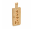 Snack tray With handle Bamboo Board 9 x 1 x 23 cm (48 Units)