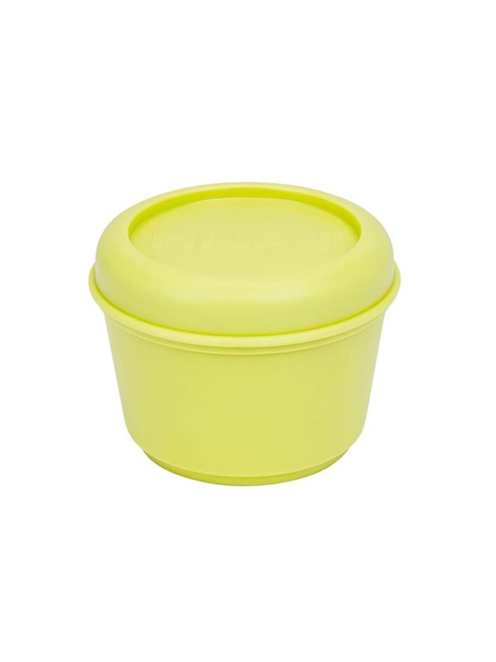 Food Preservation Container Milan Sunset Yellow Plastic Circular 250 ml Ø 10 x 7 cm
