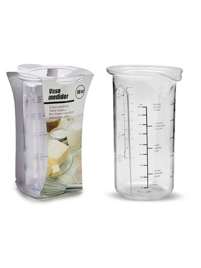 Vaso medidor Plástico 500 ml (36 Unidades)
