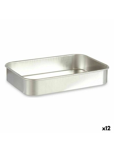Rustidera Plateado Aluminio 31 x 5,5 x 21,5 cm (12 Unidades)
