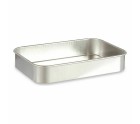 Roasting Tin Silver Aluminium 31 x 5,5 x 21,5 cm (12 Units)