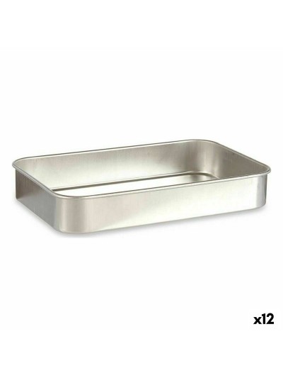 Rustidera Plateado Aluminio 23,5 x 6 x 36 cm (12 Unidades)