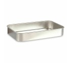 Plat à gratin Argenté Aluminium 23,5 x 6 x 36 cm (12 Unités)