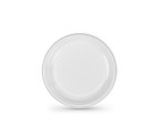 Set of reusable plates Algon White Plastic 17 cm (25 Units)