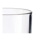 Set de Vasos Transparente Vidrio 260 ml 370 ml (4 Unidades)