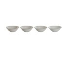 Set of bowls DKD Home Decor White Porcelain 17 x 17 x 7 cm
