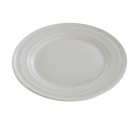Plato Llano DKD Home Decor Blanco Porcelana 27 x 27 x 2 cm