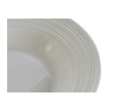Deep Plate DKD Home Decor White Porcelain 20 x 20 x 3 cm