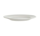 Plato Llano DKD Home Decor Blanco Porcelana 19 x 19 x 2 cm