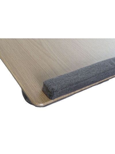 Plateau Home ESPRIT Polyester Bois MDF 55 x 35 x 7 cm