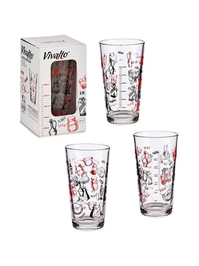 Vaso medidor Recipe Vidrio 450 ml (36 Unidades)
