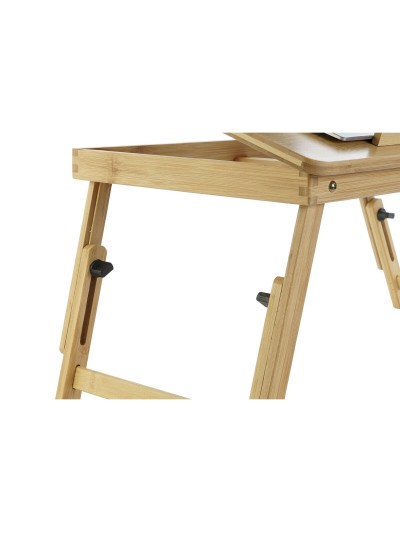 Tray Home ESPRIT Bamboo 62 x 34 x 24 cm