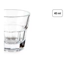 Set of Shot Glasses Glass 24 Units 40 ml