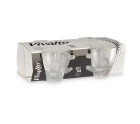 Juego de Tazas de Café Transparente Vidrio 80 ml (24 Unidades)