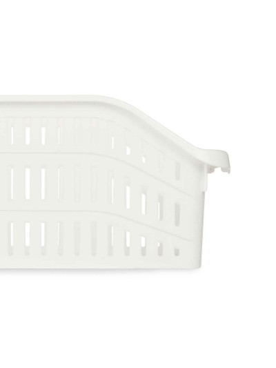 Organizador para Nevera Blanco Plástico 20,3 x 12,8 x 30,5 cm (24 Unidades)