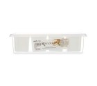 organisateur pour frigo Blanc Transparent Plastique 37,5 x 9 x 14,3 cm (12 Unités)