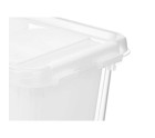 Organizador para Nevera Blanco Transparente Plástico 37,5 x 9 x 14,3 cm (12 Unidades)