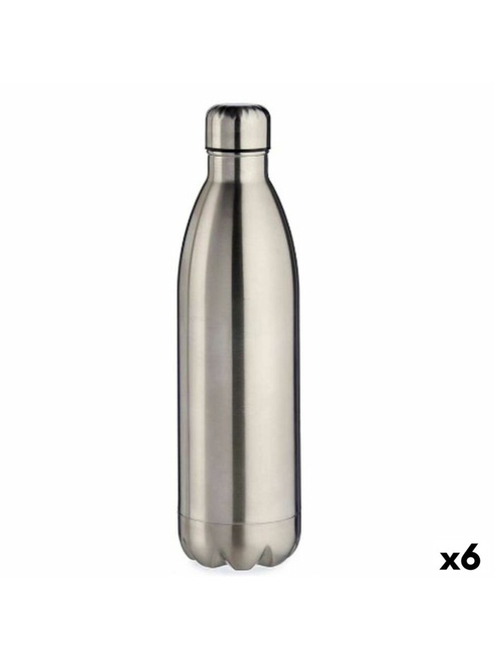 Thermos Argenté 500 ml Acier inoxydable (6 Unités)