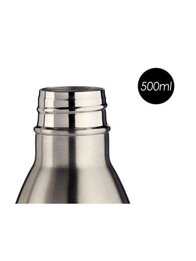 Thermos Argenté 500 ml Acier inoxydable (6 Unités)