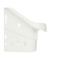 Fridge Organiser White Plastic 26 x 9,3 x 30,5 cm (24 Units)