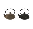 Teapot Home ESPRIT Brown Black Stainless steel Iron 900 ml (2 Units)