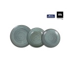 Set de Vajilla La Mediterránea Miño Turquesa 12 Piezas