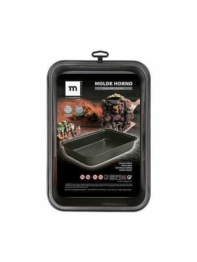 Baking tray La Mediterránea Rectangular 34 x 24 x 6 cm