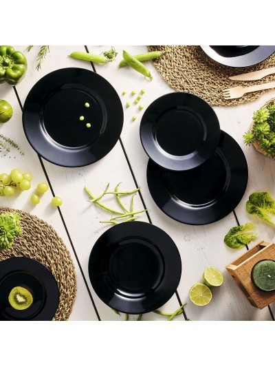 Vajilla Luminarc Plumi Multicolor Vidrio 18 Piezas