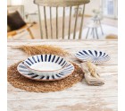 Tableware Bidasoa Oceanika Blue Ceramic 18 Pieces