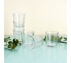Set de Verres Quid Twist Transparent verre 260 ml (6 Unités)