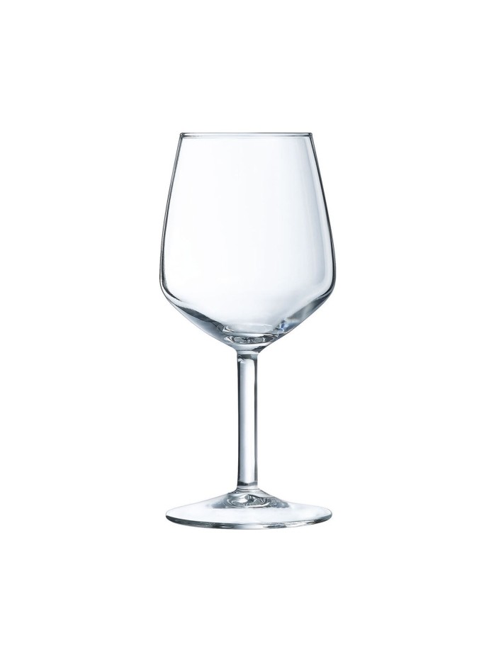Set of cups Arcoroc Silhouette Wine Transparent Glass 310 ml (6 Units)