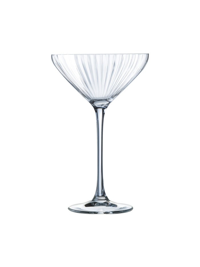 Set of cups Chef&Sommelier Symetrie Cocktail Transparent Glass 210 ml (6 Units)