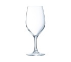 Set of cups Chef&Sommelier Evidence Wine Transparent Glass 350 ml (6 Units)