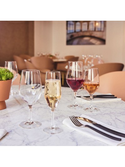 Set de Verres Chef&Sommelier Evidence Vin Transparent verre 350 ml (6 Unités)