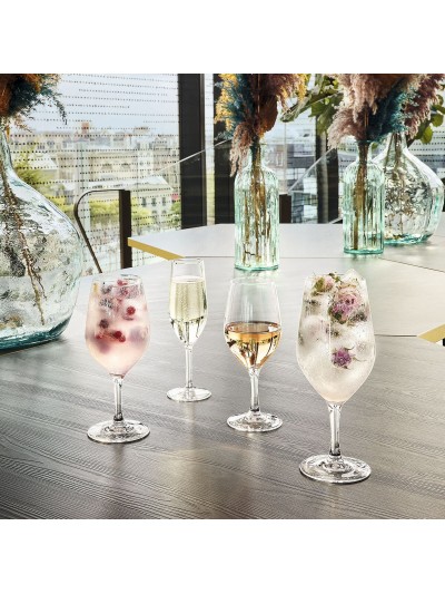 Set de Verres Chef&Sommelier Evidence Vin Transparent verre 350 ml (6 Unités)