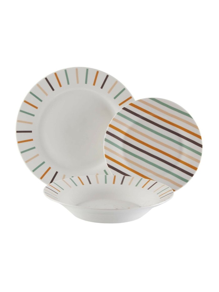 Vajilla Versa Jasper Porcelana 18 Piezas