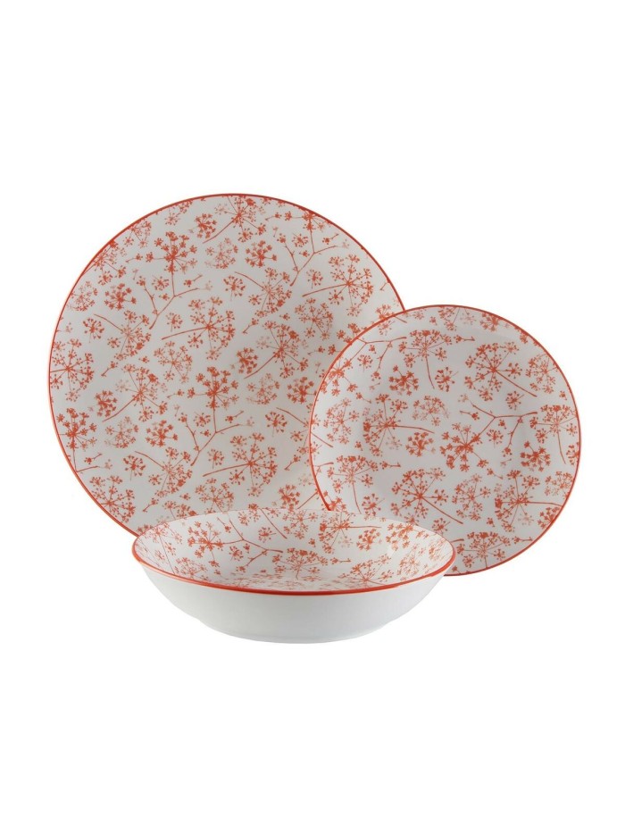 Vajilla Versa Lina Porcelana 18 Piezas