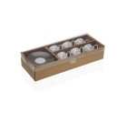 6 Piece Coffee Cup Set Versa Balbec Porcelain