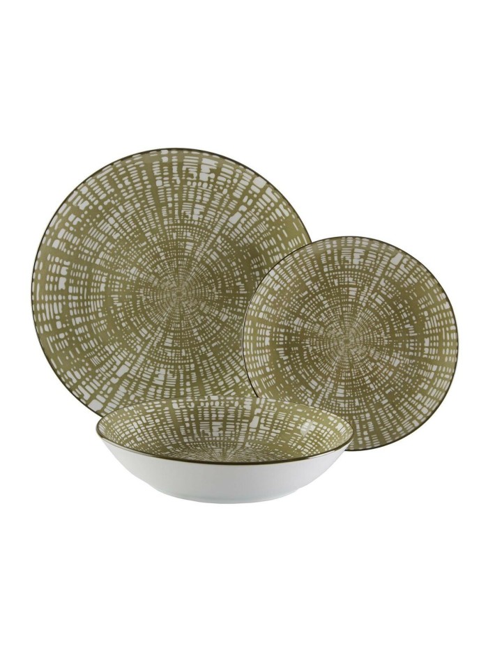 Tableware Versa Everly Porcelain 18 Pieces