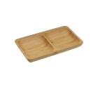 Snack tray Versa Bamboo 10 x 2 x 17,5 cm