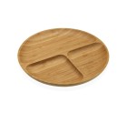Snack tray Versa Bamboo 25 x 2 x 25 cm