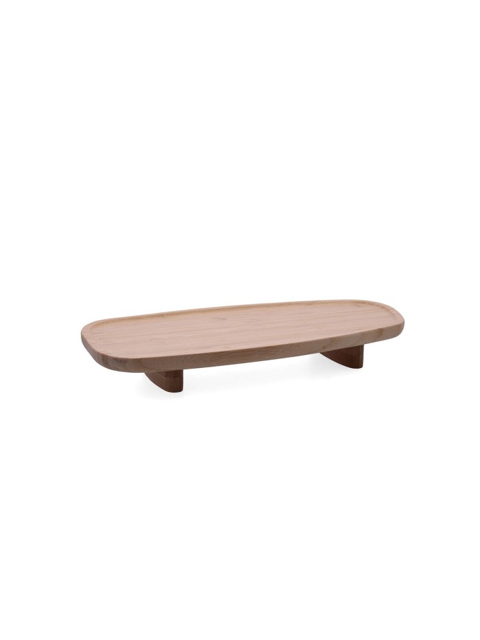 Snack tray Bidasoa Bambu Brown Wood 36 x 15,5 x 4,8 cm