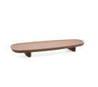 Snack tray Bidasoa Bambu Brown Wood 45 x 15,5 x 4,8 cm