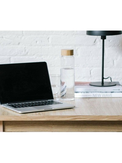 Bouteille Andrea House ms70099 verre Bambou 1 L