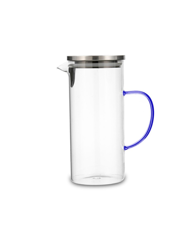 Jug Quid Marea With lid Glass 1,4 L