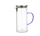 Jug Quid Marea With lid Glass 1,4 L