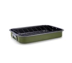 Roasting Tin Quid Naturalia Grille Green Metal 42 x 30,5 x 6,3 cm