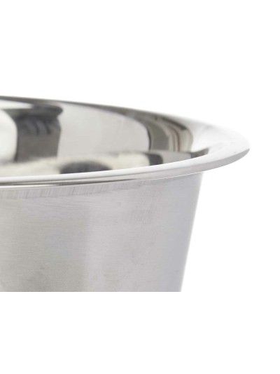 Bol para Mezclar Plateado Acero Inoxidable 3,6 L 24 x 12,5 x 24 cm (24 Unidades)