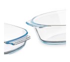 Set of trays Transparent Borosilicate Glass 700 ml 2 L (6 Units)